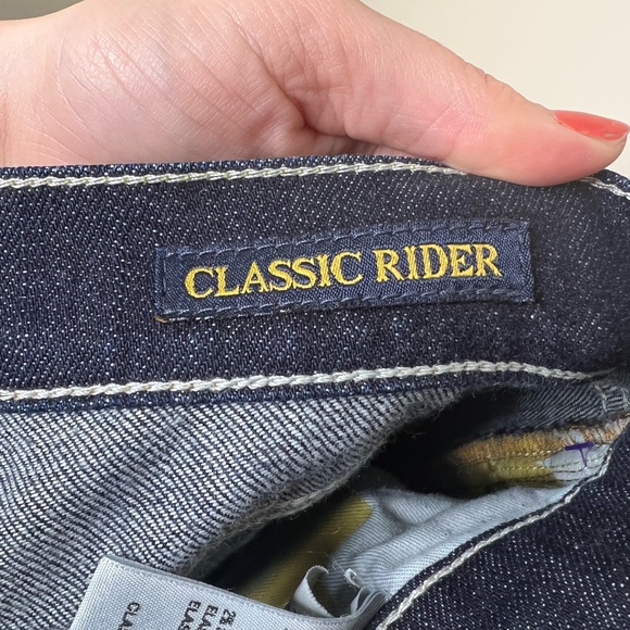 Y2K Lucky Brand “Classic Rider” Mid-Rise Bootcut Dark Wash Jeans - Picture 7 of 8